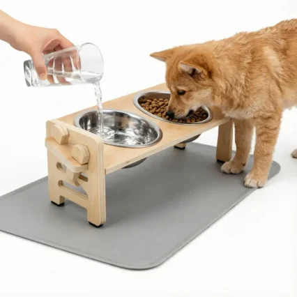 Elevated Tilted Pet Bowls